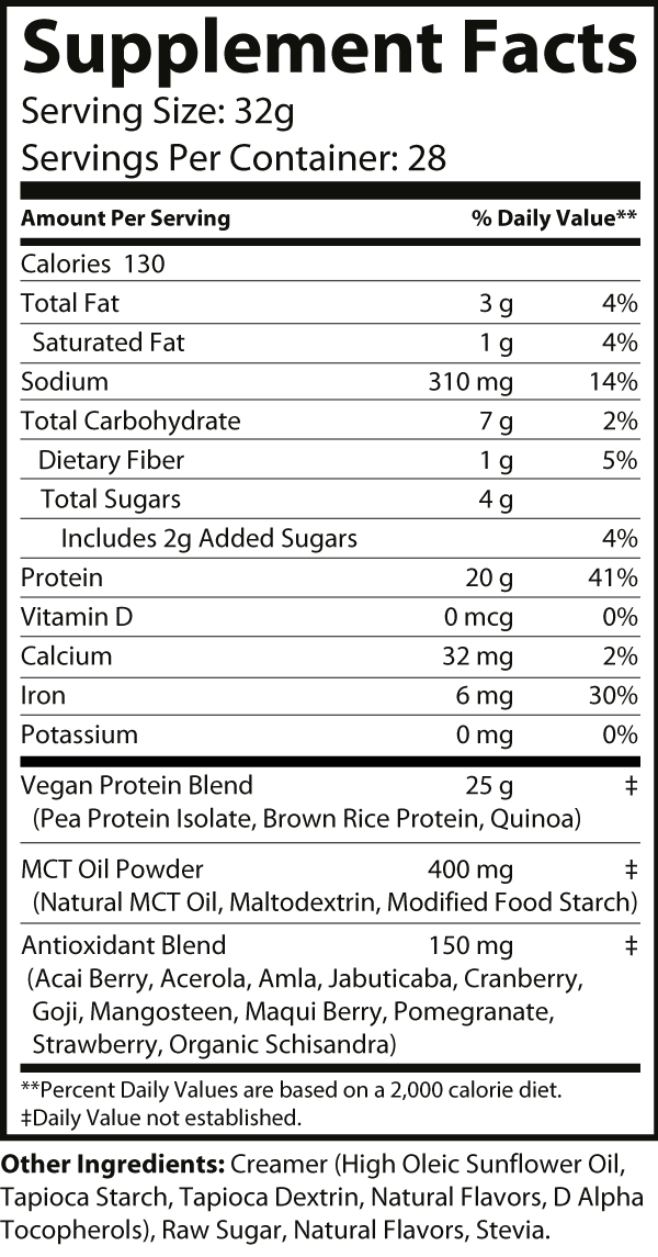 Vital Force Vegan Protein Blend (Vanilla Milkshake)