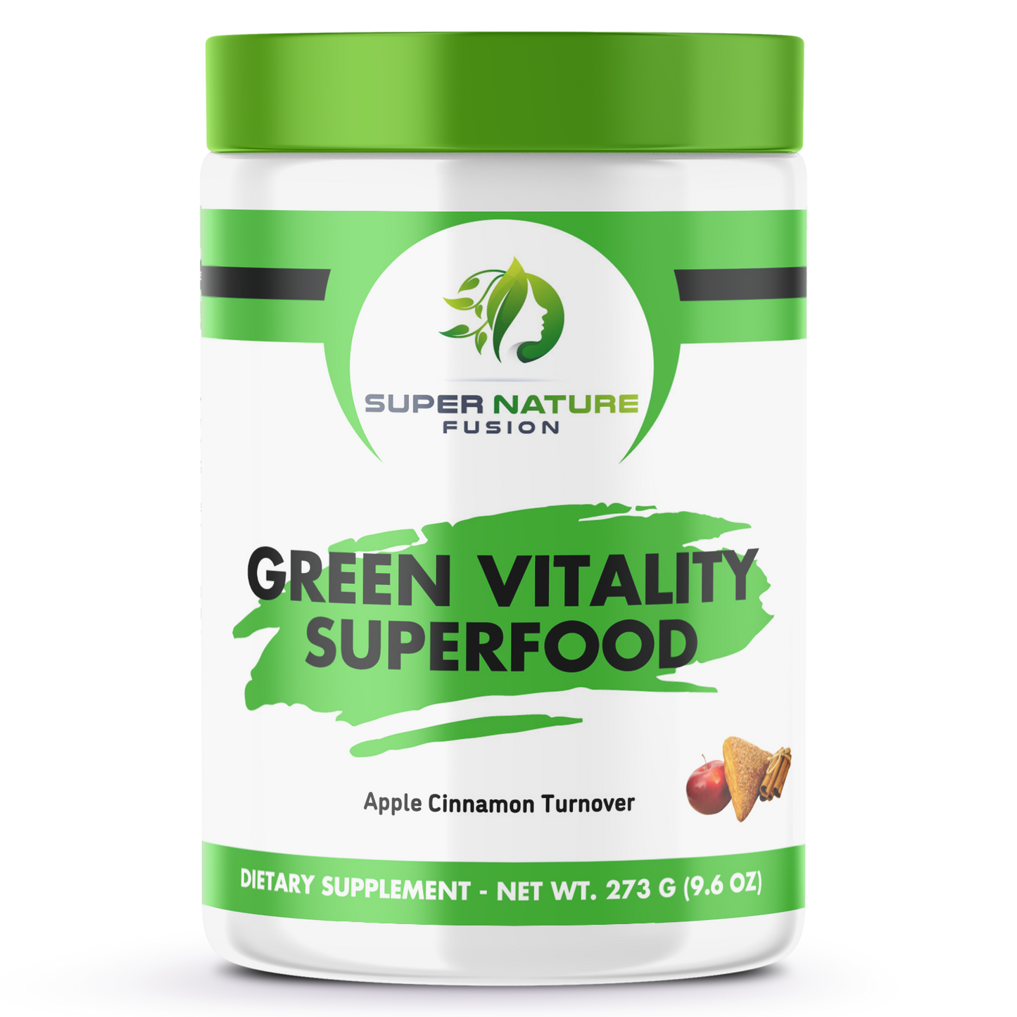 Green Vitality Superfood - Apple Cinnamon Turnover
